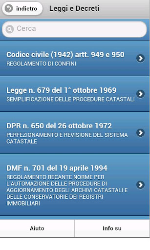 TapP Norma Catasto Terreni Screen 2