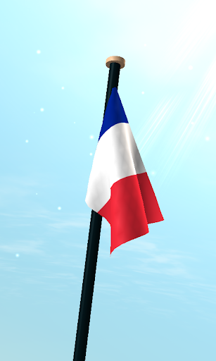 Réunion Flag 3D Free Wallpaper Screenshot 3 - AppWisp.com