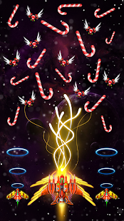 Galaxy Attack Flugzeugspiel Screenshot