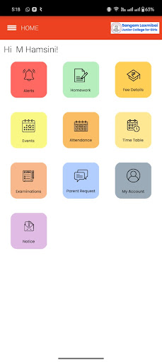 Sangam Jr College Girls