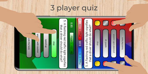 Android application Multiplayer - 3&4 player quiz screenshort