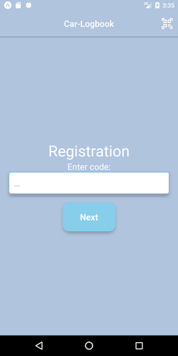 Android application Car-Logbook screenshort