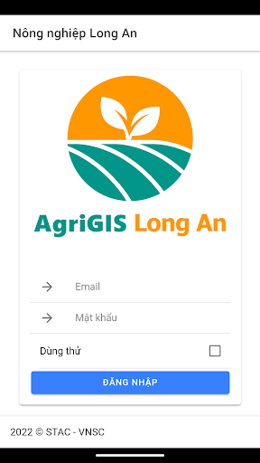Android application Nông nghiệp Long An screenshort