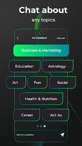 Screenshot 4 Ask Me Anything - AI Chatbot android