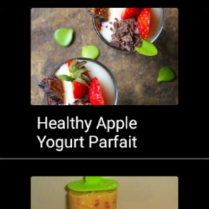 Captura de Pantalla 22 Recetas saludables android