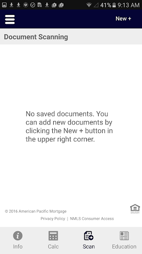 Screenshot of Solano Mortgage