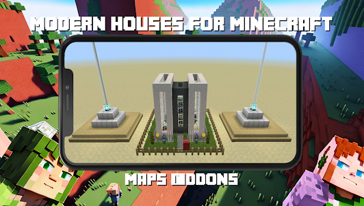 Modern houses for Minecraft