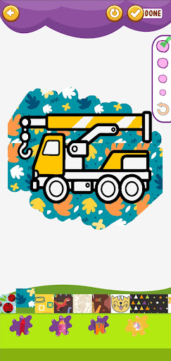 Trucks Coloring Pages Screen 3