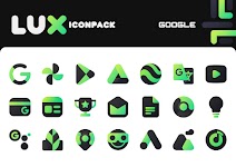 screenshot of Green Icon Pack : LuX