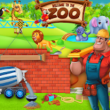 Build A Wild Safari Zoo: Animal House Builder icon