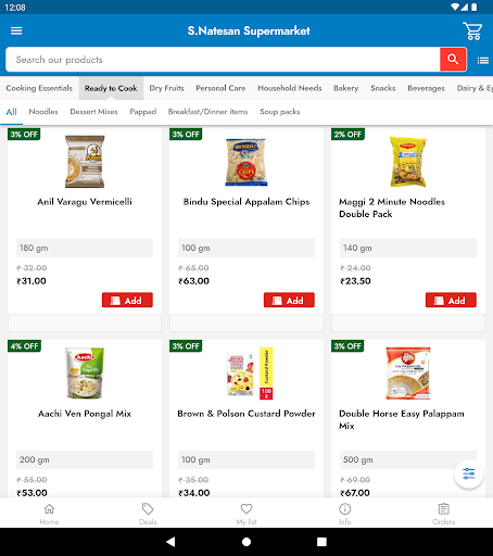NATESAN SUPER MARKET Screen 2