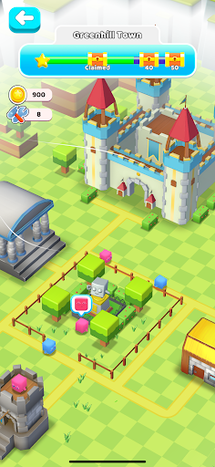 Screenshot of Color Wall 3D - Block Breaker