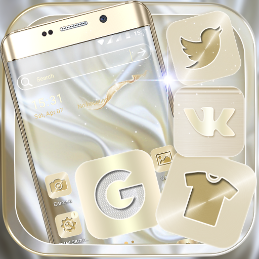 Silk Milky White Theme logo