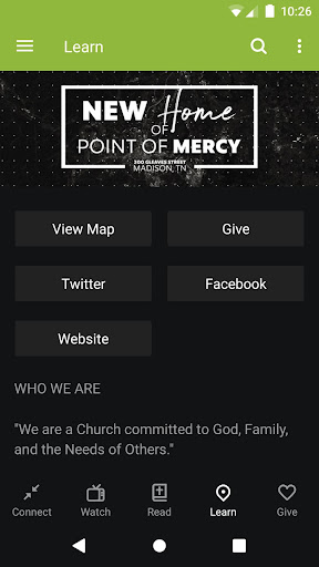 Point of Mercy Screen 3