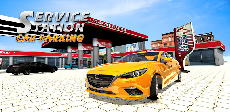 Service Station Car Parking: Gas Station Driving