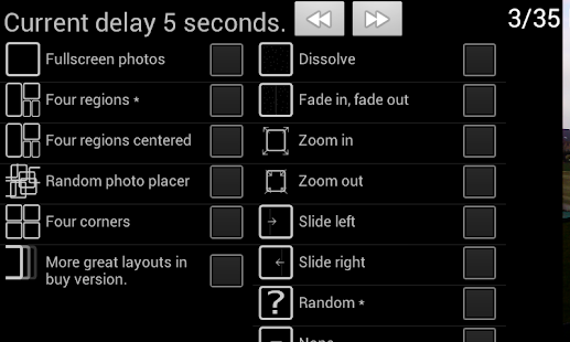 Digital Photo Frame Slideshow Varies with device screenshots 5