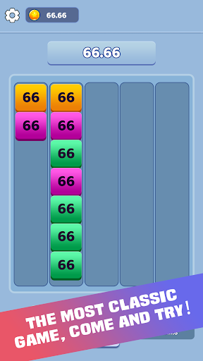 Android application FLY2048 Block screenshort