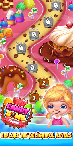 Android application Candy Bomb - Swap & Match Game screenshort