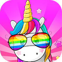 Unicorn stickers for WhatsApp