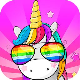 Stiker unicorn untuk WhatsApp