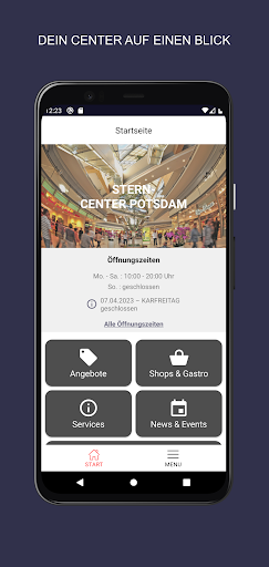 Android application Stern-Center Potsdam screenshort