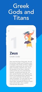 Snímek obrazovky Řecká mytologie pro děti