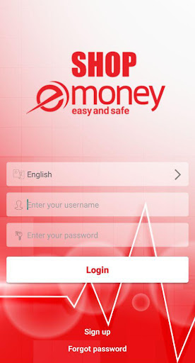 Android application eMoney Shop screenshort