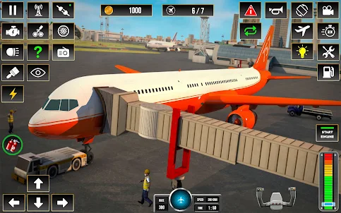Pilot City Plane Flight Games