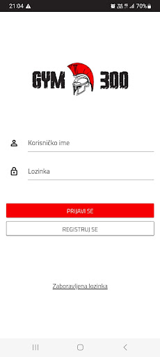 Android application CLUB 300 screenshort
