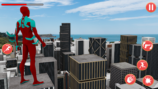 Miami Rope Hero Mafia City 3D