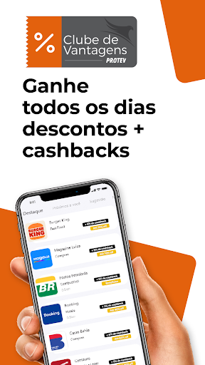 Android application Protev Clube de Vantagens screenshort