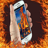 Burning Phone Screen icon