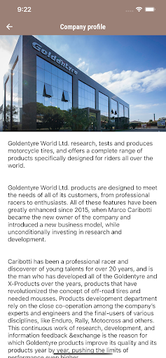 Goldentyre World Screen 2