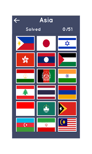 Country Flags Quiz Screen 3
