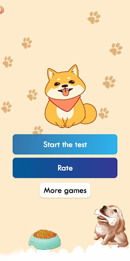 Android application What dog breed am I? Test screenshort