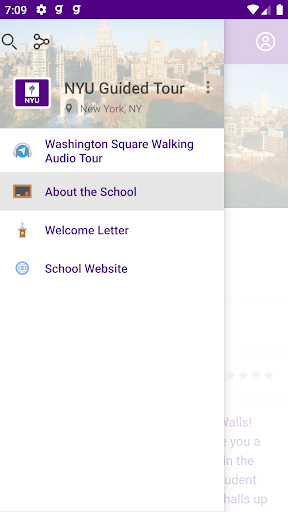 NYU Guided Tour Screen 2