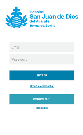 Android application HSJDA SALUD screenshort