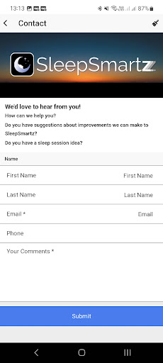 SleepSmartz Screen 3