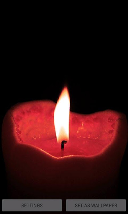 Red Candle Light LWP - 3 - (Android)