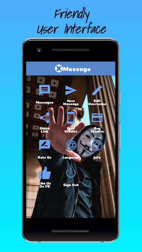 Anonymous SMS Texting Screen 2