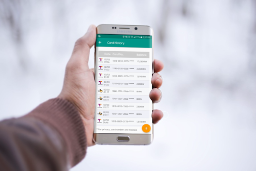 Korea Transit Card Balance Screenshot 1 - AppWisp.com
