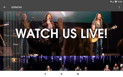 Screenshot of CCWC Church