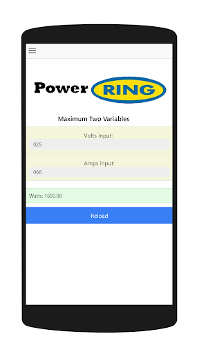 Xinotech Battery Calculator Screen 3