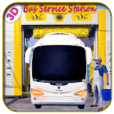 Bus Wash Simulator 3D icon