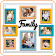 Photo frame, Family photo frame icon