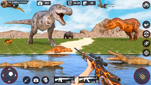 Caçador de dinossauro 3D - Download do APK para Android