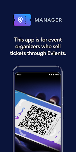 Android application Manager - Evients screenshort