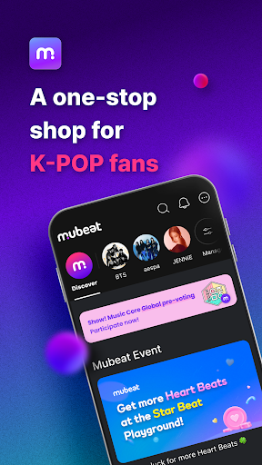 Mubeat for kpop Lovers screenshot 1