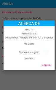 MXL TV Tips Reproductor