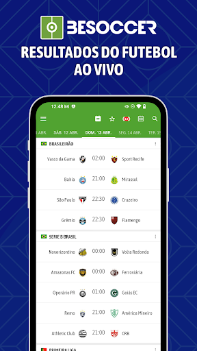 BeSoccer: Resultados Futebol screenshot 1